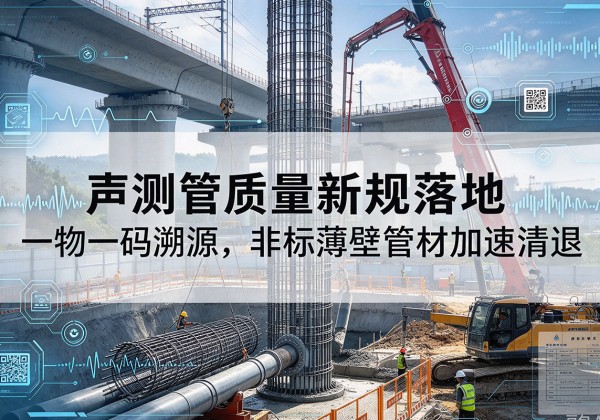 黔南声测管质量新规落地，一物一码溯源，非标薄壁管材加速清退