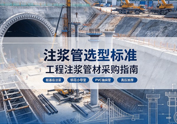 黔南注浆管选型标准